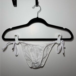 Marek + Richard White String Bikini